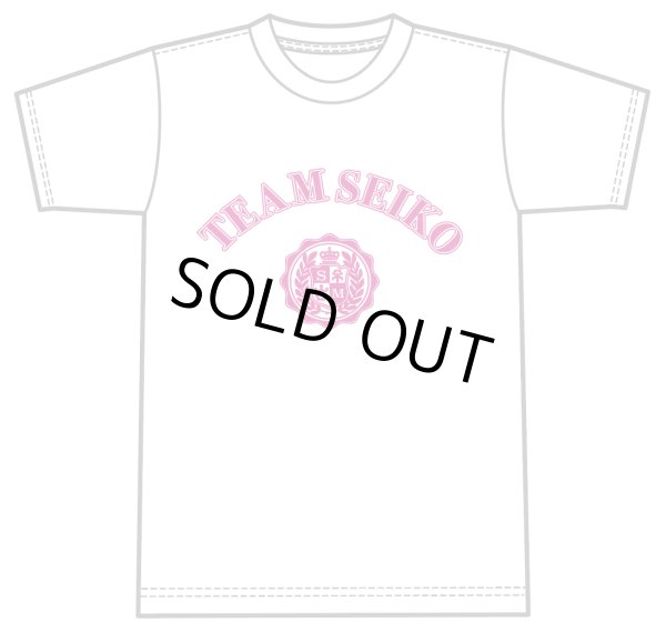 画像1: TEAM SEIKO Tシャツ W×PINK (1)