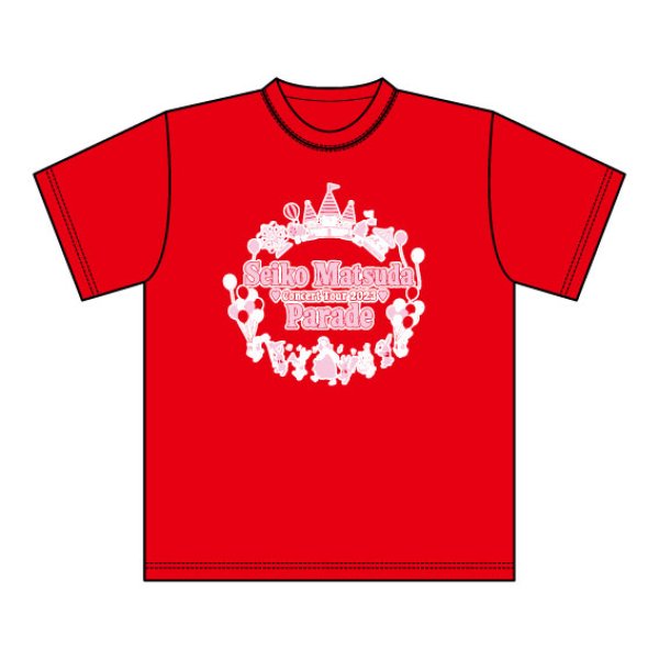 画像1: 2023 ツアーTシャツ B (RED) (1)