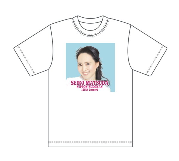 画像1: 武道館 125th Picture Tシャツ (BLUE) (1)