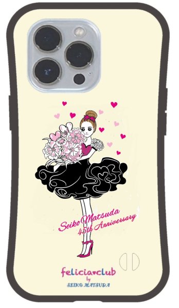 画像1: 45th Anniversary グリップケース YELLOW [iPhone専用] (1)