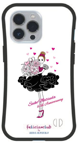 画像1: 45th Anniversary グリップケース WHITE [iPhone専用] (1)