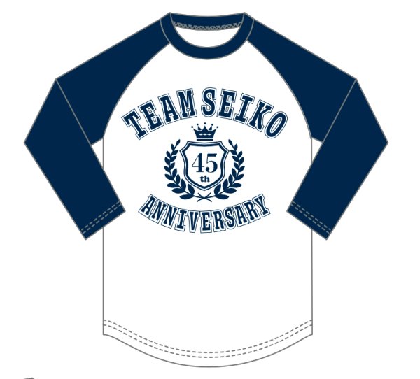 画像1: TEAM SEIKO ラグランTシャツNAVY(七分袖) (1)