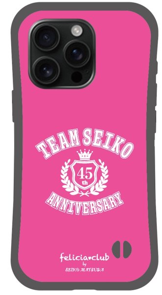 画像1: TEAM SEIKO グリップケース PINK [iPhone専用] (1)