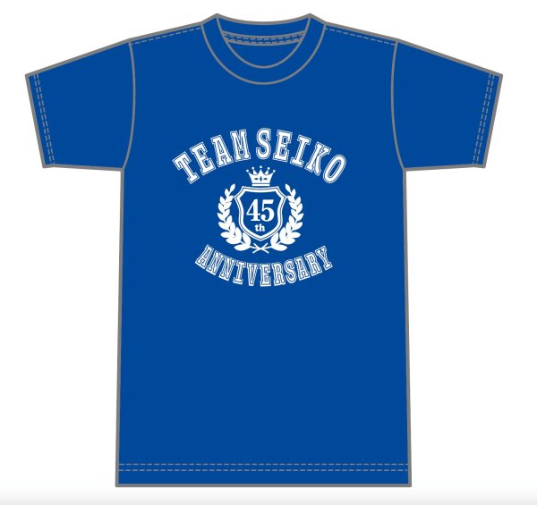 画像1: TEAM SEIKO Tシャツ BLUE (1)