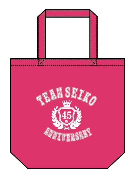画像1: TEAM SEIKO トートバッグ PINK (1)