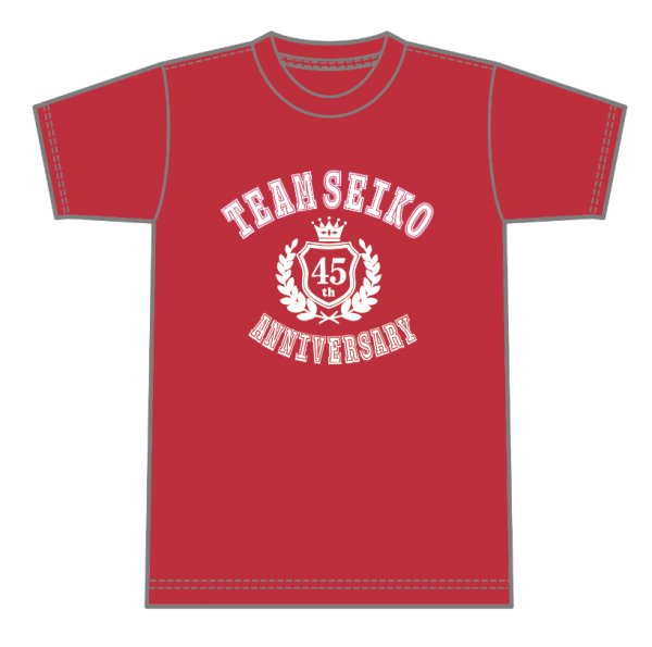画像1: TEAM SEIKO Tシャツ RED (1)