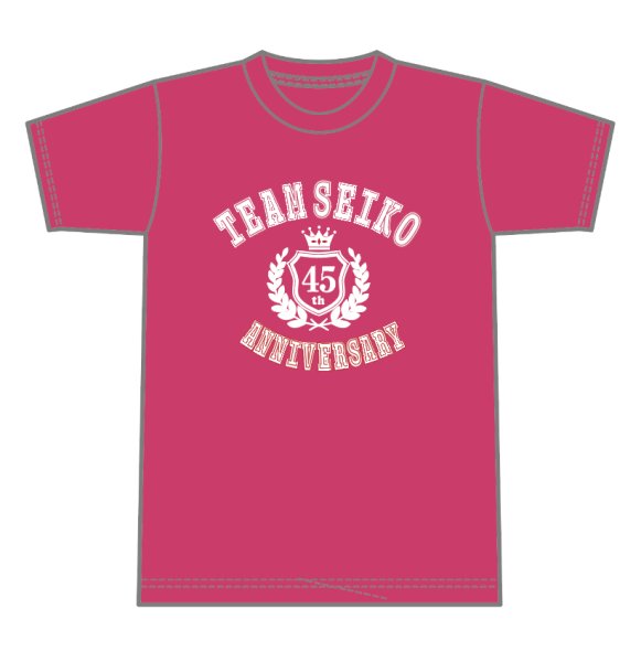画像1: TEAM SEIKO Tシャツ PINK (1)