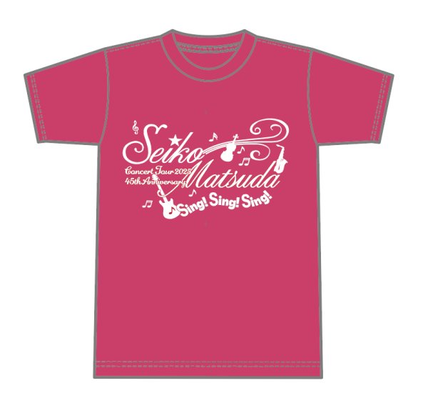 画像1: 2025 ツアーロゴTシャツ PINK (1)