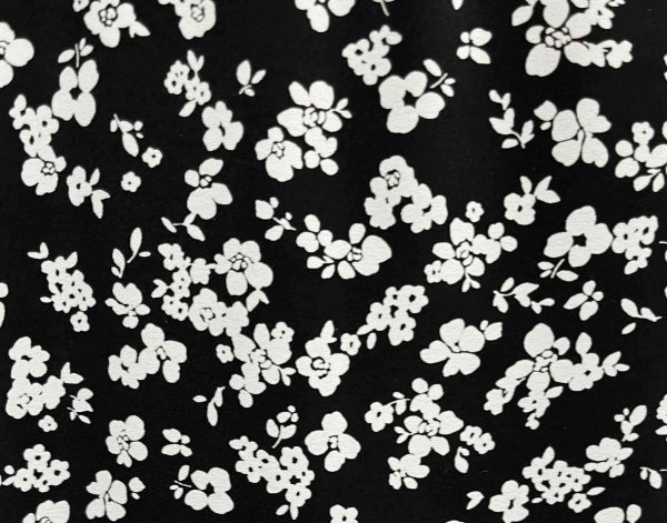 画像2: 2025 F.M フレアーワンピース (モノトーンフラワー) (2)