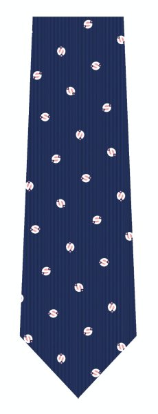 画像1: 2025 ネクタイ (ネイビー) (1)