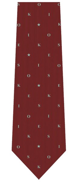画像1: 2025 ネクタイ (ワイン) (1)