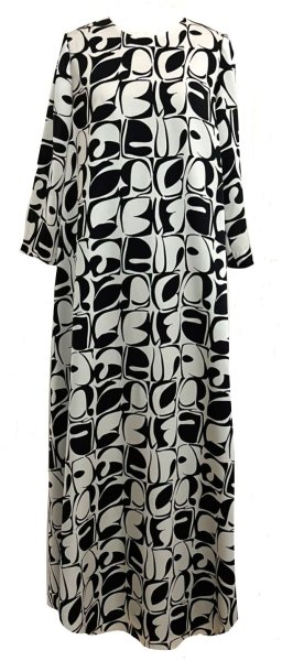 画像1: F.M 聖子さんのモノトーンドレス 2026 (1)