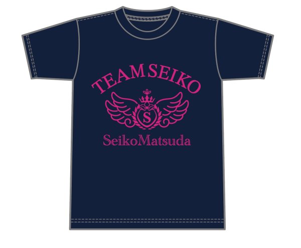 画像1: TEAM SEIKO Tシャツ NAVY (1)