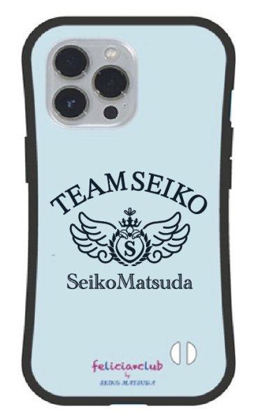 画像1: TEAM SEIKO グリップケース BLUE×NAVY [iPhone専用] (1)