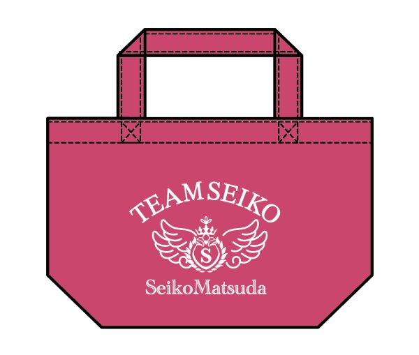 画像1: TEAM SEIKO ミニトートバッグ PINK (1)