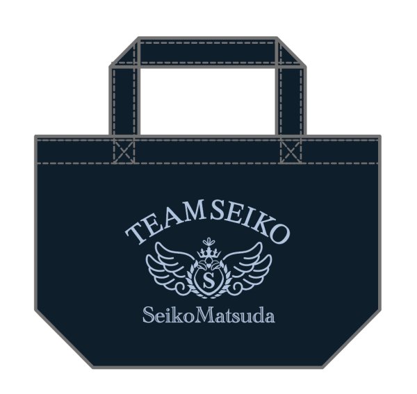 画像1: TEAM SEIKO ミニトートバッグ NAVY (1)