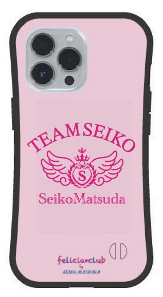 画像1: TEAM SEIKO グリップケース L.PINK×PINK [iPhone専用] (1)