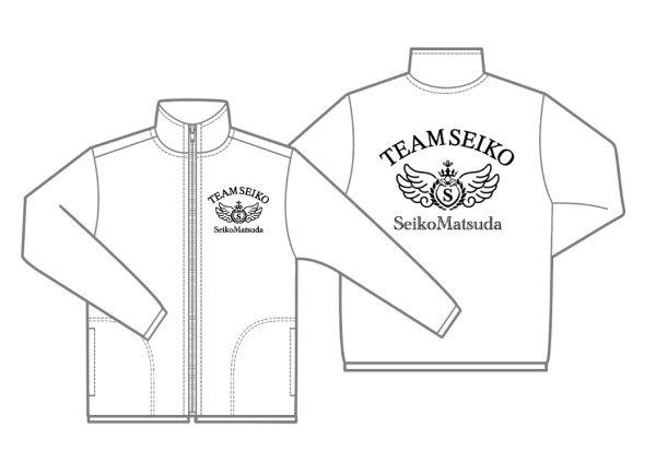 画像1: TEAM SEIKO ドライライトジャケット WHITE×BLACK (1)