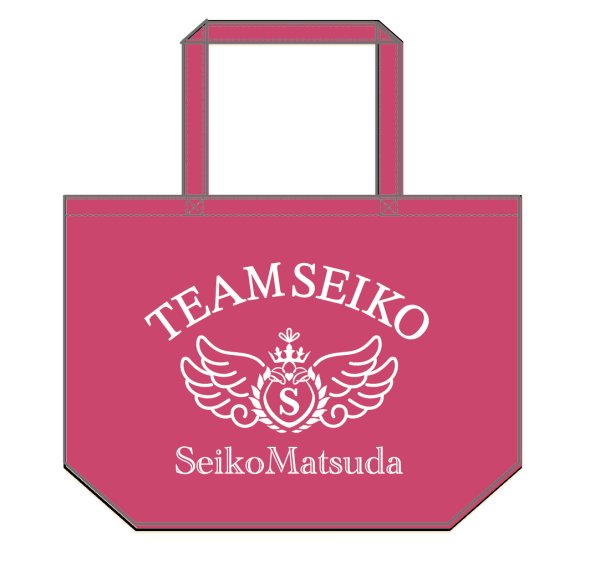 画像1: TEAM SEIKO ビッグトートバッグ PINK (1)