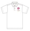 画像1: ガーベラポロシャツ WHITE (1)