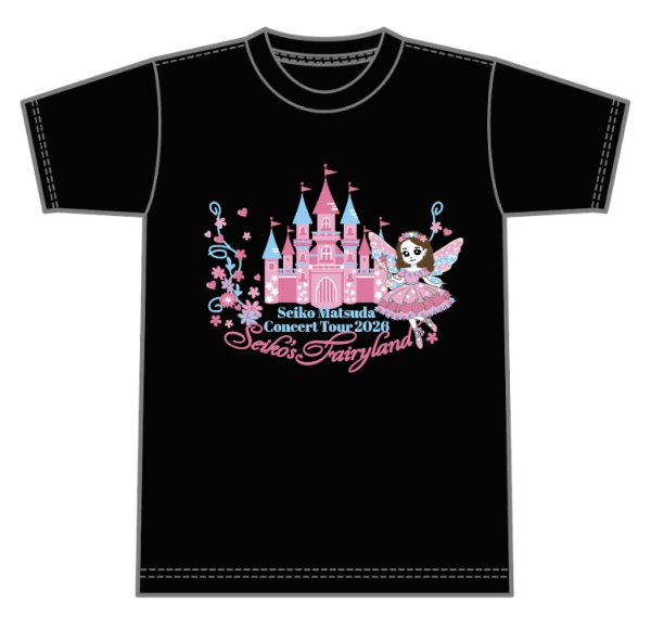 画像1: 2026 ツアーTシャツ A  BLACK (1)