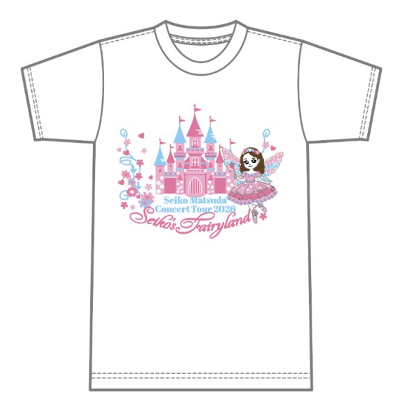 画像1: 2026 ツアーTシャツ A  WHITE (1)