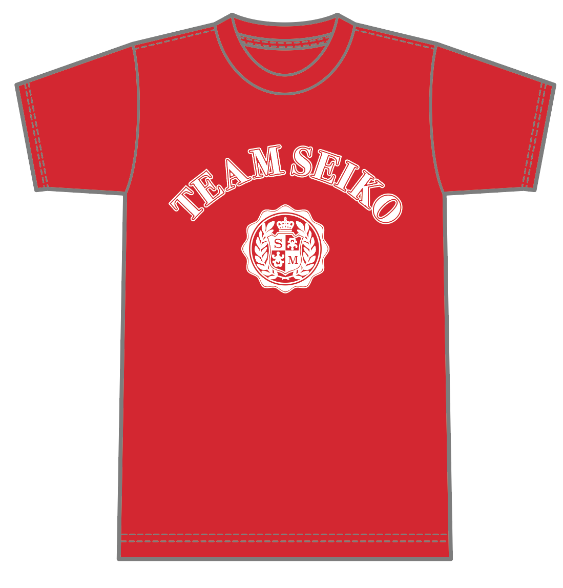 TEAM SEIKO Tシャツ RED｜松田聖子｜felicia club by SEIKO MATSUDA